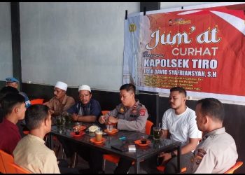 Polsek Tiro Gelar Program Jumat Curhat, Media Komunikasi Polri dan Masyarakat