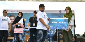 Seribuan Warga Aceh Besar Padati Meuligoe Ikut Jalan Santai BUMN