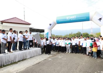 Pj Bupati Aceh Besar Apresiasi Jalan Sehat BUMN