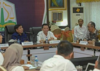 Pj Gubernur Koordinasikan Bupati/Walikota dan Kepala SKPA Pacu Ekonomi Aceh