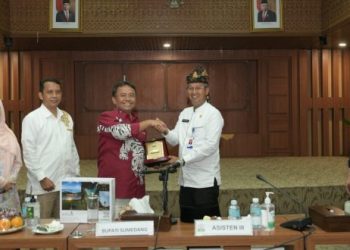 Asisten Sekda Sambut Kunjungan Bupati Sumedang