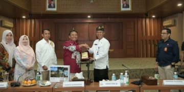 Asisten Sekda Sambut Kunjungan Bupati Sumedang