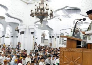 Asisten Sekda Hadiri Malam Nuzulul Quran di Masjid Raya