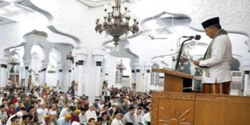 Asisten Sekda Hadiri Malam Nuzulul Quran di Masjid Raya