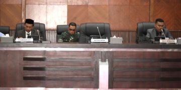 Asisten I Sekda Hadiri Paripurna DPRA Soal Persetujuan Penetapan Rancangan Qanun Usul Inisiatif DPR Aceh