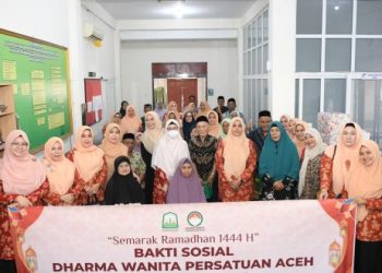 DWP Aceh Santuni Penghuni Rumoh Geunaseh Sejahtera