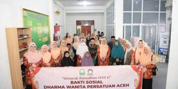 DWP Aceh Santuni Penghuni Rumoh Geunaseh Sejahtera