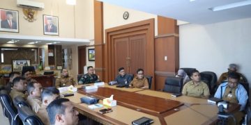 Pj Bupati dan Sekda Aceh Besar Ikuti Rakor Pengendalian Inflasi Daerah Melalui Zoom Meeting Via Zoom Meeting