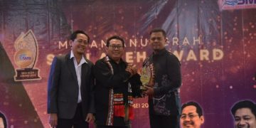 Pj Bupati Aceh Besar Menangkan SMSI Award Kategori Figur Peduli Ketahanan Pangan dan Kesejahteraan Petani
