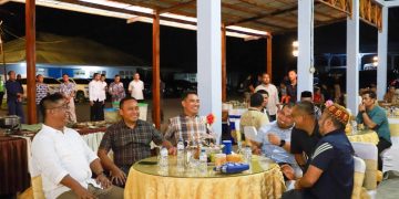 Pj Bupati Aceh Besar Hadiri Malam Resepsi HUT ke-77 TNI AU di Lanud SIM