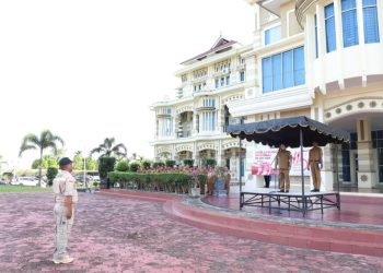 Pj Bupati Aceh Besar Pimpin Apel Harkitnas Tahun 2023