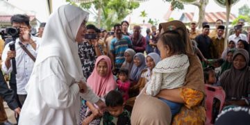 Di Singkil, Bunda PAUD Aceh Bicara Pentingnya Imunisasi dan Minum Tablet Tambah Darah bagi Perempuan