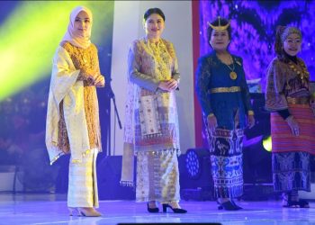 Songket Aceh Besar Tampil Pada Ajang Nasional HUT ke-43 Dekranasda di Kota Medan