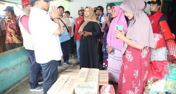Pj Bupati Antat Bantuan, Korban Kebakaran Lamreung Darul Imarah Ucapkan Terima Kasih