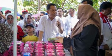 Pedagang UMKM Lhokseumawe Antusias Sambut Penjabat Gubernur Aceh