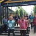 Kegiatan Indonesia Expo dan Forum 2023, Sekda Aceh dan Dirjen PUM Kunjungi Anjungan Aceh di TMII