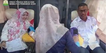 ASN Disnaker Pemerintah Aceh Donor Darah 53 Kantong
