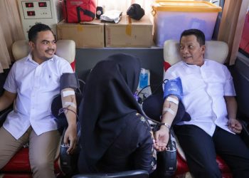 Gubernur Donor Darah Bersama ASN BPSDM