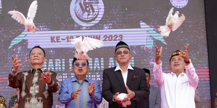 Peringatan Damai Aceh Ke-18, Jusuf Kalla : Mari Lihat Masa Depan