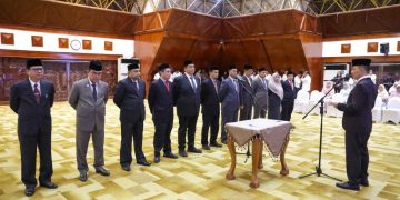 Gubernur Lantik 11 Pejabat Eselon II di Lingkungan Pemerintah Aceh