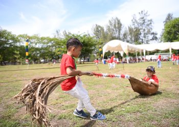 Semarak HUT ke-78 RI, DWP Setda Aceh Gelar Lomba Anak Ceria dan Permainan Tradisional