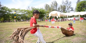 Semarak HUT ke-78 RI, DWP Setda Aceh Gelar Lomba Anak Ceria dan Permainan Tradisional