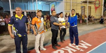 Pj Bupati Aceh Besar Buka Turnamen Voli HUT ke-15 Dextonal Seulimuem