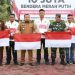 Sambut HUT RI, Pj Bupati Aceh Besar dan Forkopimda Launching Pencanangan 10 Juta Bendera Merah Putih