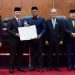 Penjabat Gubernur Sampaikan Pendapat Akhir di Sidang Paripurna DPRA