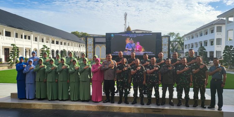 Kodam IM gelar acara pelepasan Irjen Pol (Purn) Drs. Achmad Haydar Baaqil Assegaf, S.H., M.M., beserta Isteri.