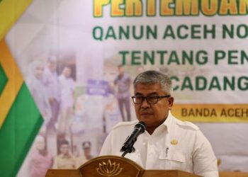 Qanun Ketahanan Pangan Mengamanatkan Pemerintah Jamin Ketersediaan Cadangan Pangan