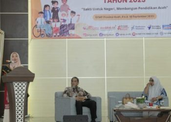 Bunda PAUD Aceh Buka dan Jadi Pemateri FGD Mitra Pembangunan di BPMP Aceh