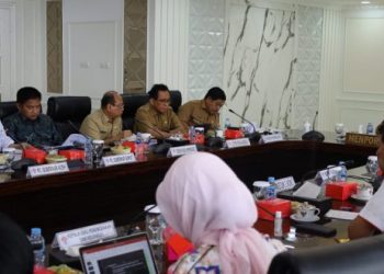 Tindak Lanjut Ratas dengan Presiden, Penjabat Gubernur Aceh dan Sumatera Utara Sambangi Menpora Bersama KONI Pusat