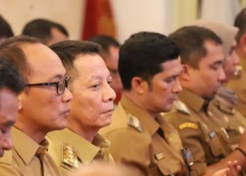 Penjabat Gubernur Aceh dan Penjabat Kepala Daerah Se-Indonesia Terima Arahan Presiden di Istana Negara