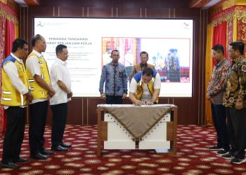Penjabat Gubernur Aceh Ajak Masyarakat Kawal Pembangunan Venue PON