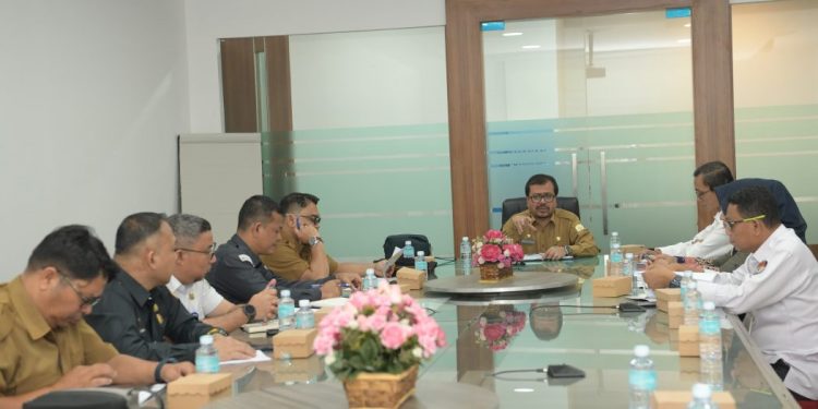 Pemerintah Aceh Bahas Pemilu Bersama KIP dan Panwaslih Aceh