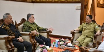 Pj Gubernur Minta Conrad Asia Energy Percepat Proses Eksplorasi Blok Migas di Lepas Pantai Meulaboh dan Singkil