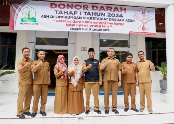 Empat Tahun Berjalan, Donor Darah ASN Pemerintah Aceh Terkumupul 42 Ribu Kantong Darah