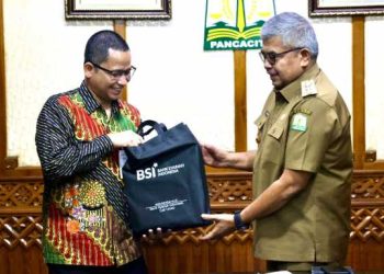 Pj Gubernur Harap BSI Beri Pelayanan Terbaik Sambut PON di Aceh
