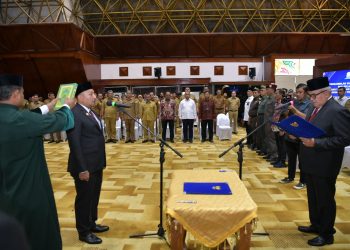 Lantik Kepala BPKA, Pj Gubernur: Sukseskan PON XXI dan PSN