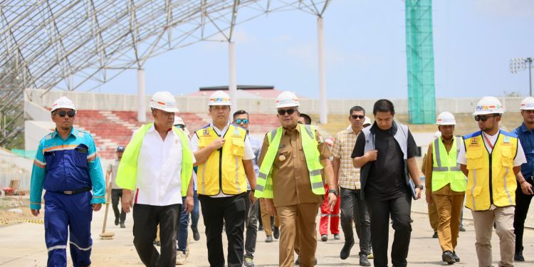 Pj Gubernur Optimis, Venue PON XXI Aceh Selesai Tepat Waktu