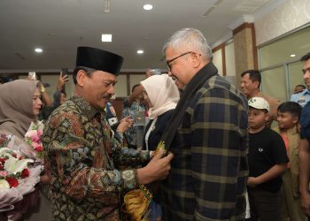 Kepala SKPA Sambut Kepulangan Pj Gubernur Aceh