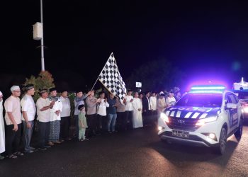 Pj Bupati Aceh Besar dan Forkopimda Lepas Pawai Takbir Keliling