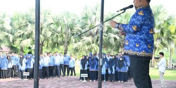 Pasca Libur Idulfitri, Pj Bupati Aceh Besar Minta ASN Tingkatkan Semangat Kerja dan Pengabdian