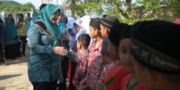 Bunda PAUD Aceh Besar Kunjungi SDN Kandang Pulo Aceh