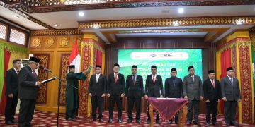 Pj Gubernur Aceh Lantik Manajemen BPKS dan Direksi PT PEMA