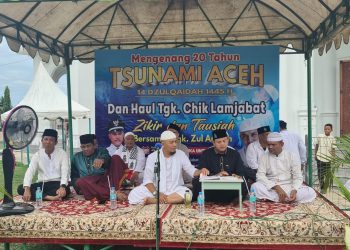 Warga Gampong Lamjabat Peringati 20 tahun Bencana Gempa dan Tsunami