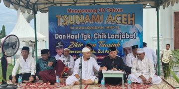 Warga Gampong Lamjabat Peringati 20 tahun Bencana Gempa dan Tsunami
