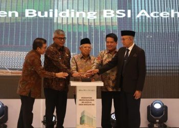 Wakil Presiden RI Resmikan Green Building BSI Aceh