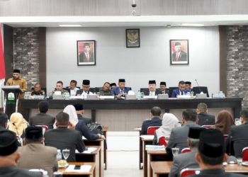 DPRA Bentuk Pansus LKPJ Gubernur Aceh 2023, Sahkan Empat Raqan